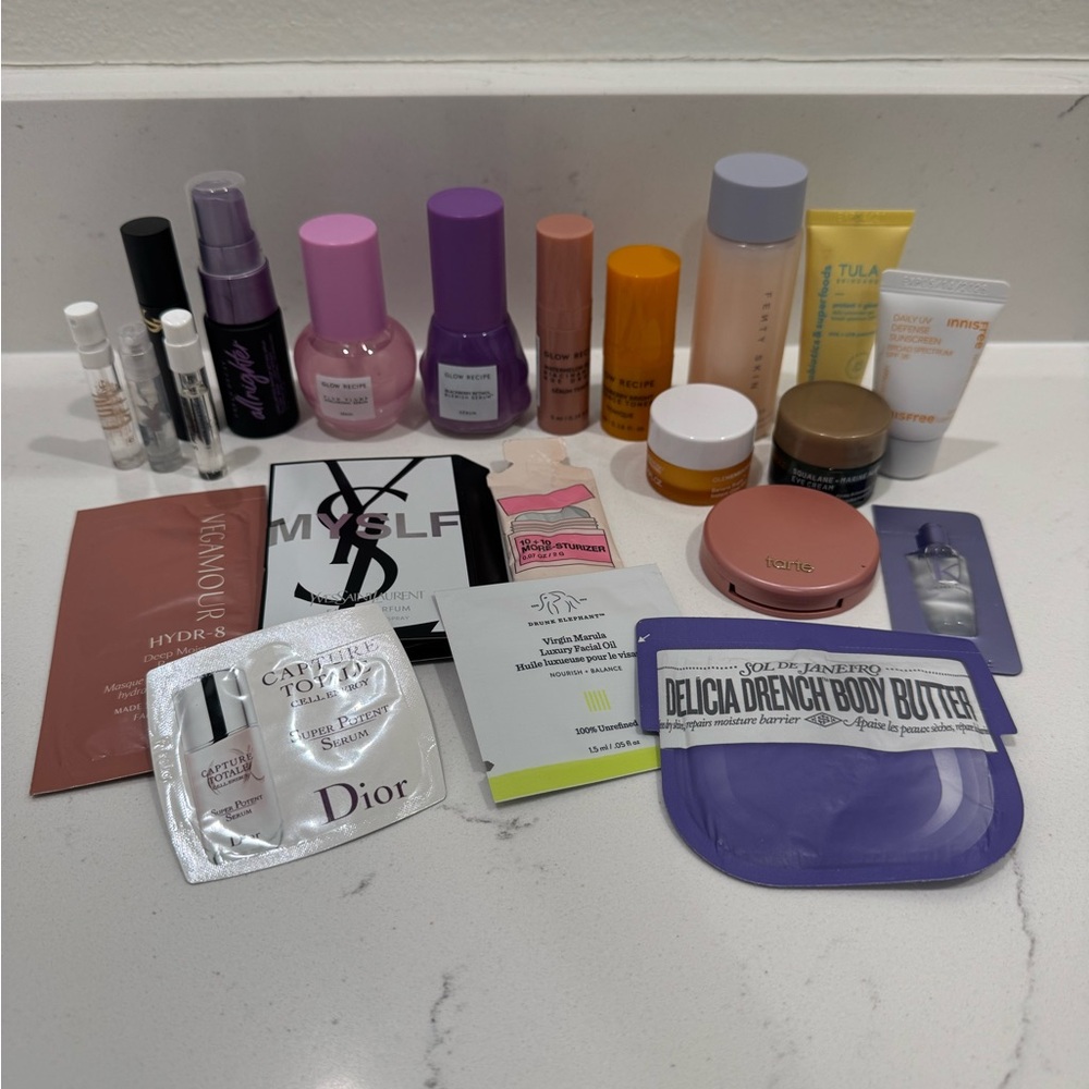 Glow Recipe Sephora Makeup Skincare Sample Bundle Lot  - OPEN TO OFFERS